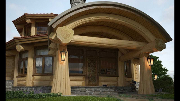 Технология строительства дома из бревен большого диаметра: все, что нужно знать Технология строительства дома из бревен большого диаметра: все, что нужно знать